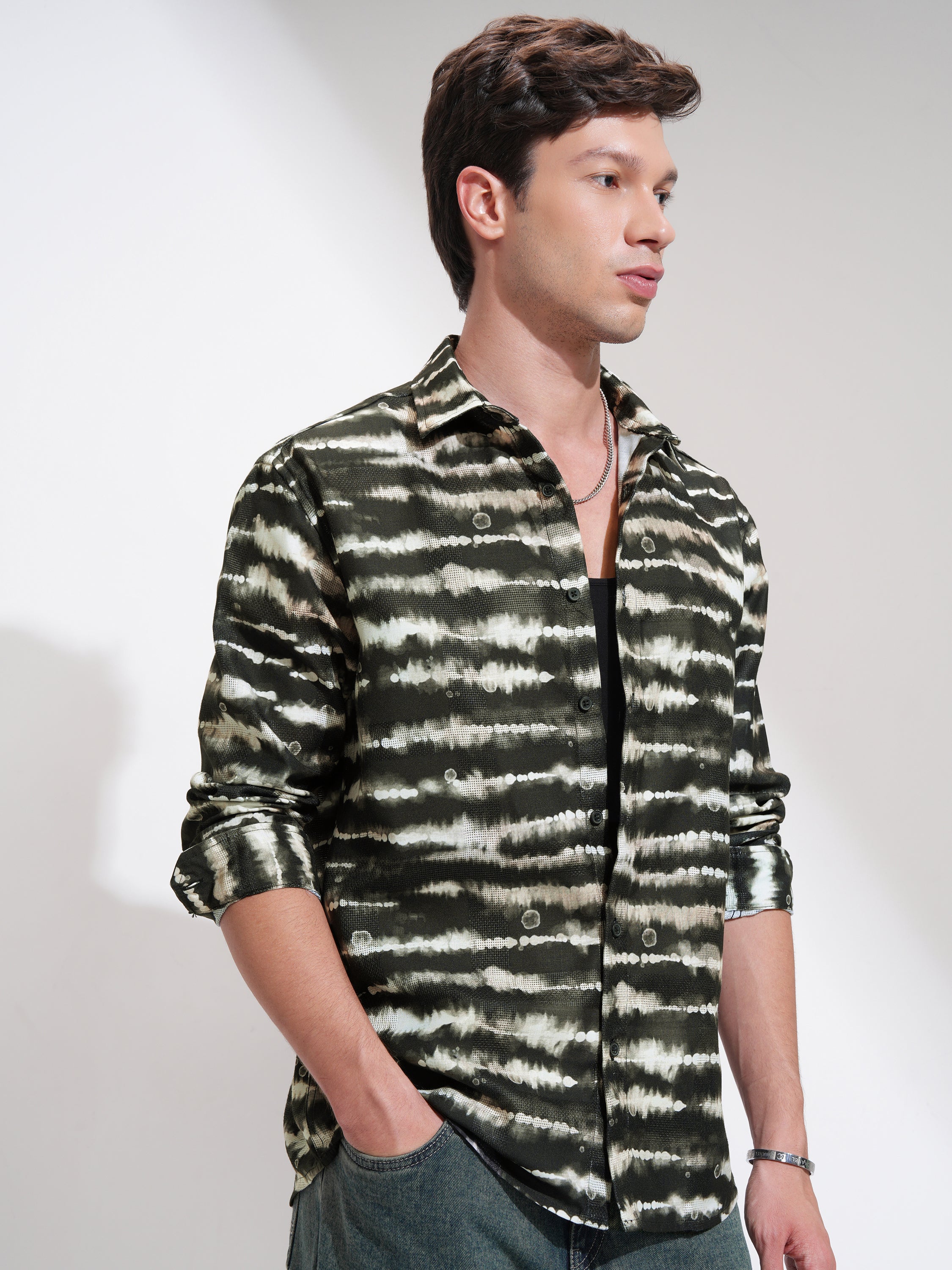 Highlander Men Multi Printed Relaxed Fit Casual Shirt - Multi - Image 6