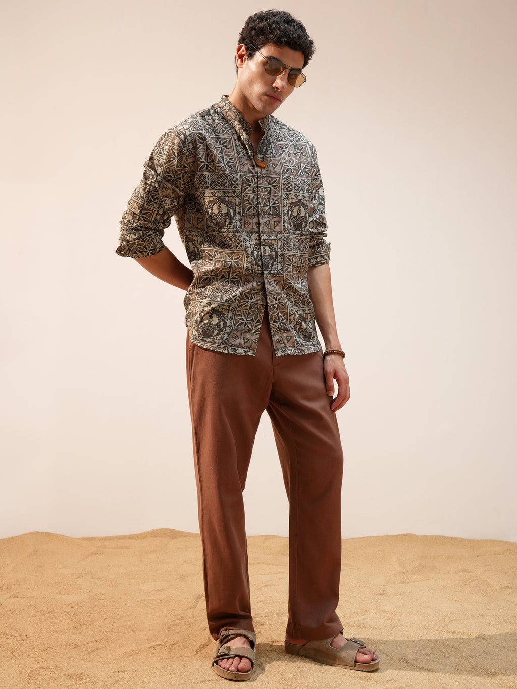 Highlander Men Multi Printed Relaxed Fit Casual Shirt - Multi - Image 2