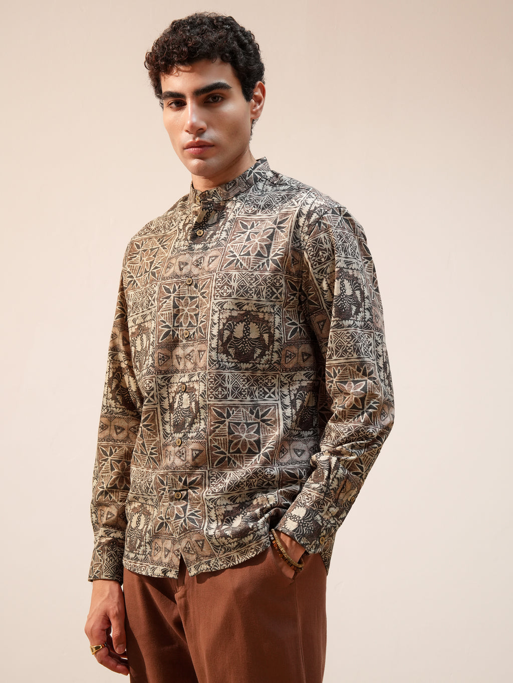 Highlander Men Multi Printed Relaxed Fit Casual Shirt - Multi - Image 4