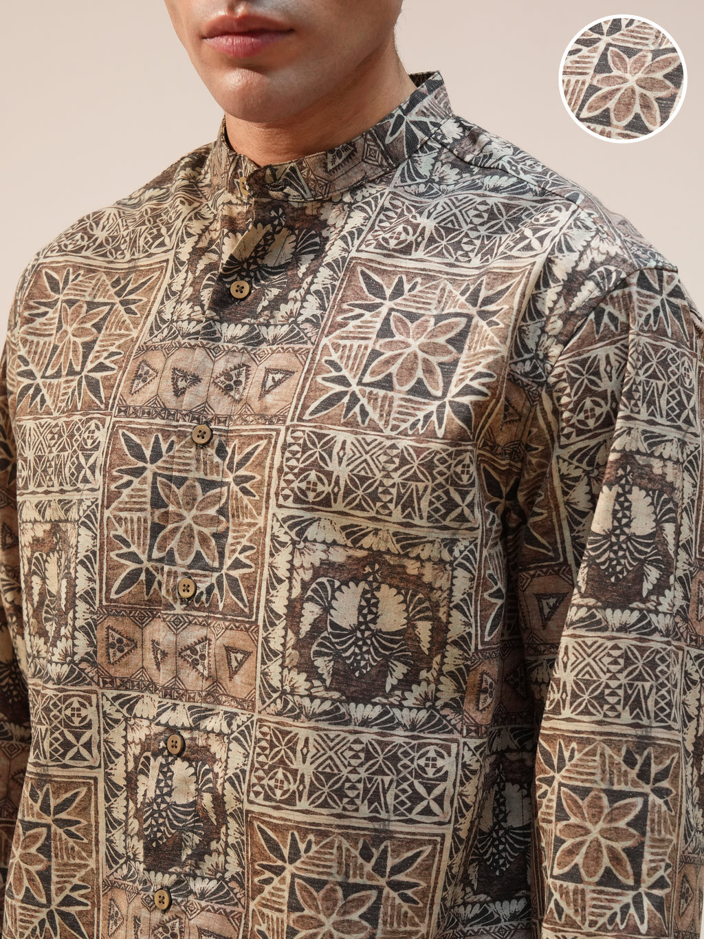 Highlander Men Multi Printed Relaxed Fit Casual Shirt - Multi - Image 5