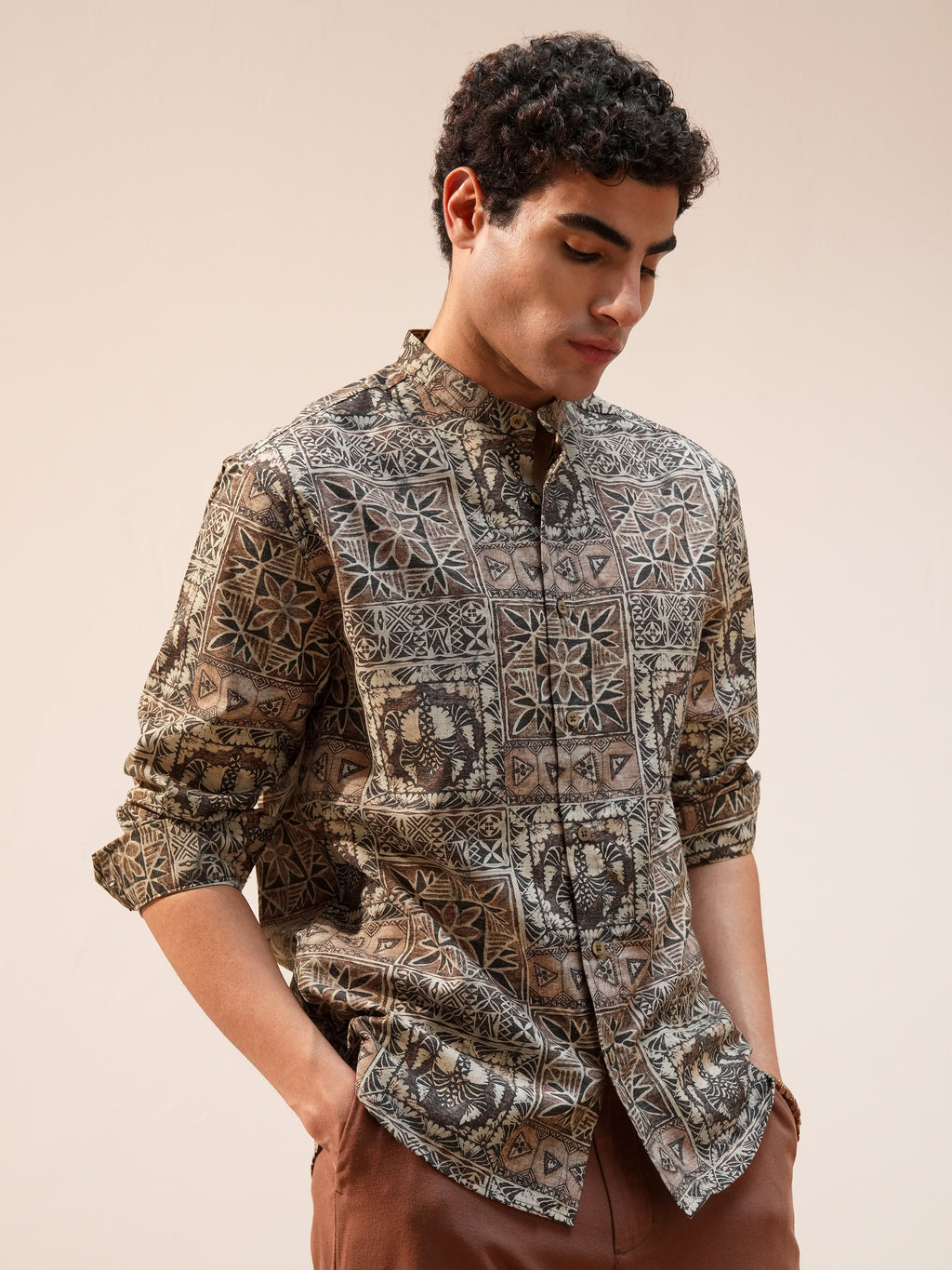 Highlander Men Multi Printed Relaxed Fit Casual Shirt - Multi - Image 6