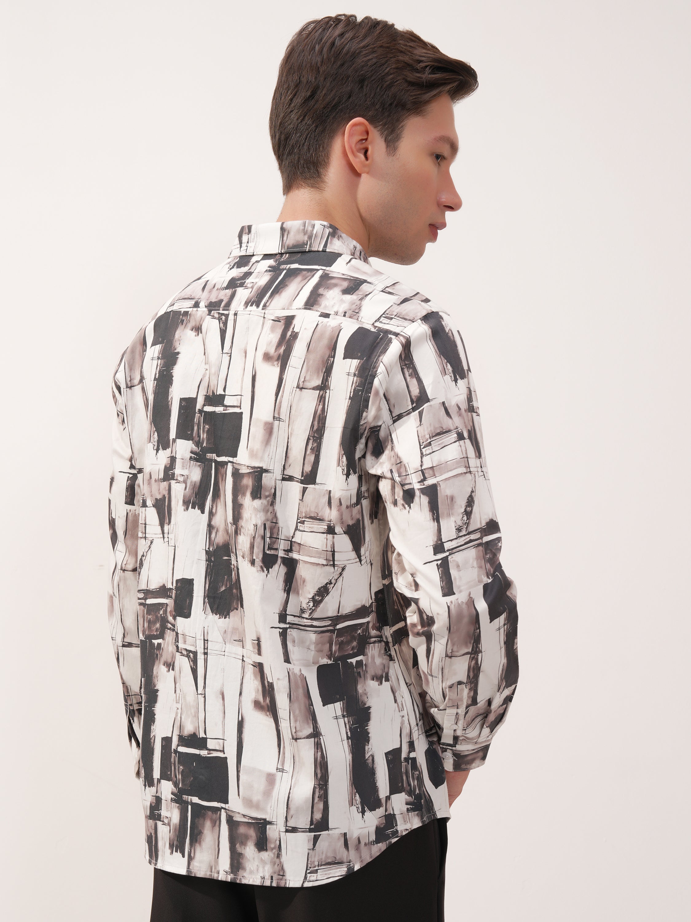 Highlander Men Multi Printed Slim Fit Casual Shirt - Multi - Image 3