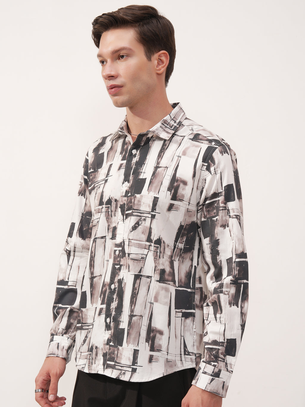Highlander Men Multi Printed Slim Fit Casual Shirt - Multi - Image 4