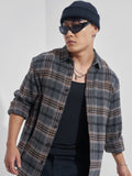Highlander Men Green Checked Relaxed Fit Casual Shirt - Green - Image 1