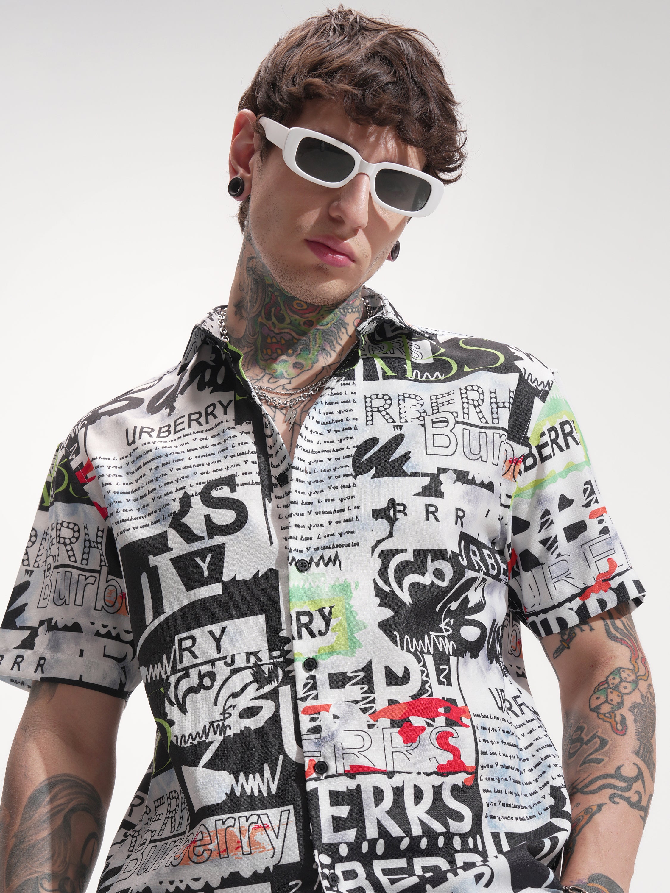 Highlander Men Multi Printed Relaxed Fit Casual Shirt - Multi - Image 1