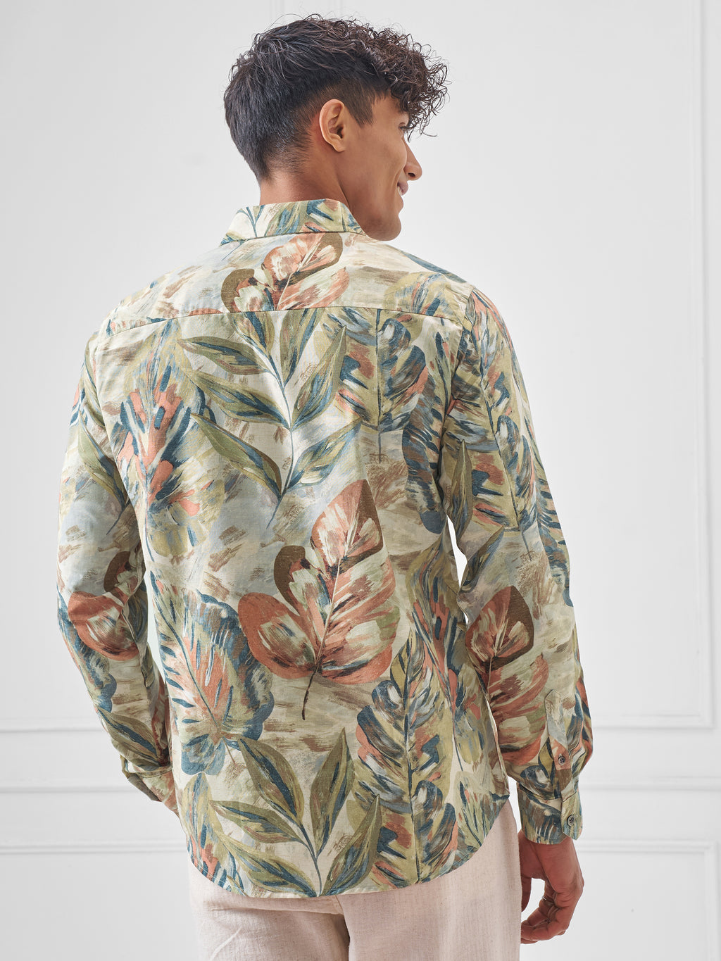 Highlander Men Multi Printed Relaxed Fit Casual Shirt - Multi - Image 3