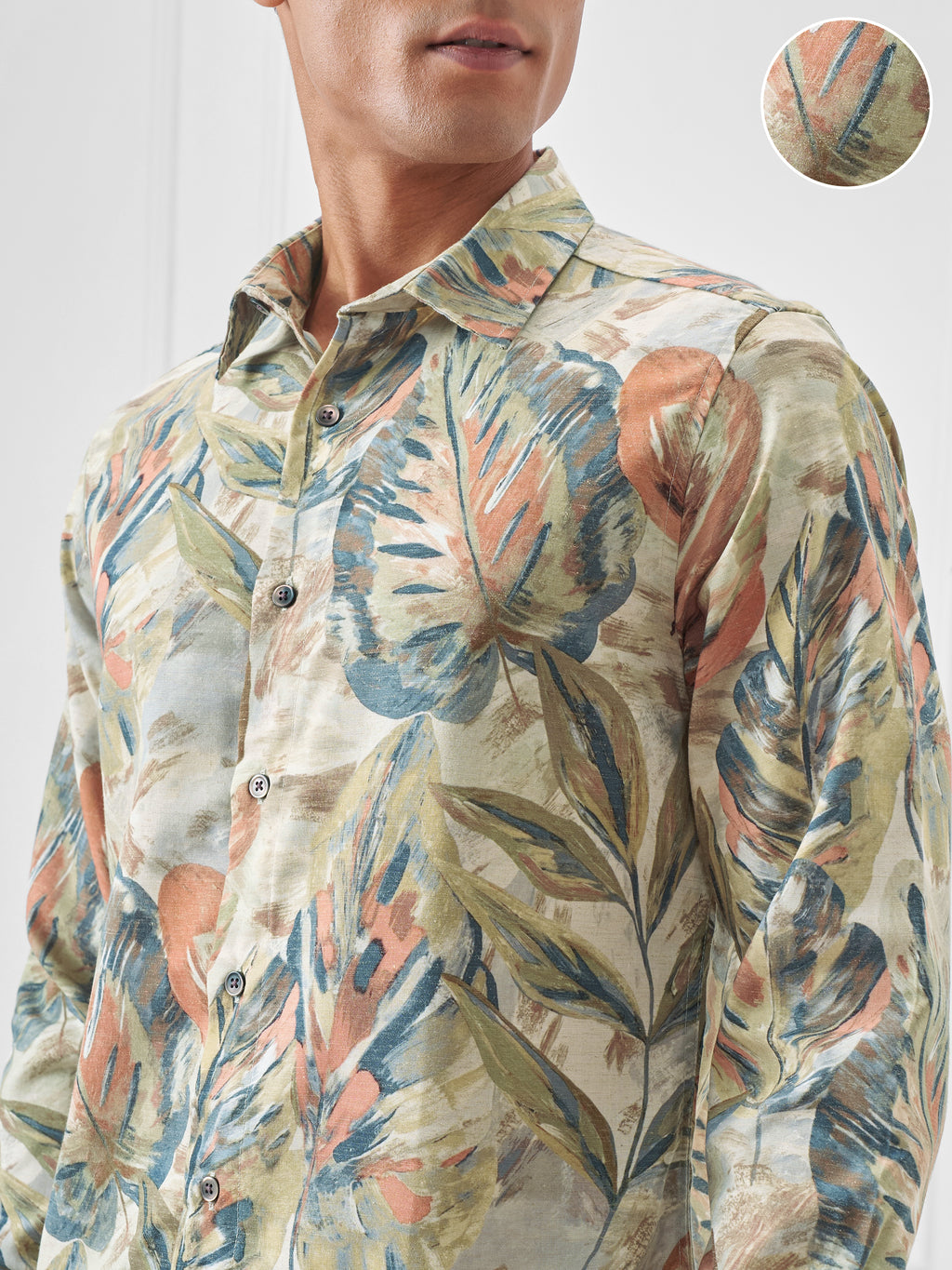 Highlander Men Multi Printed Relaxed Fit Casual Shirt - Multi - Image 5