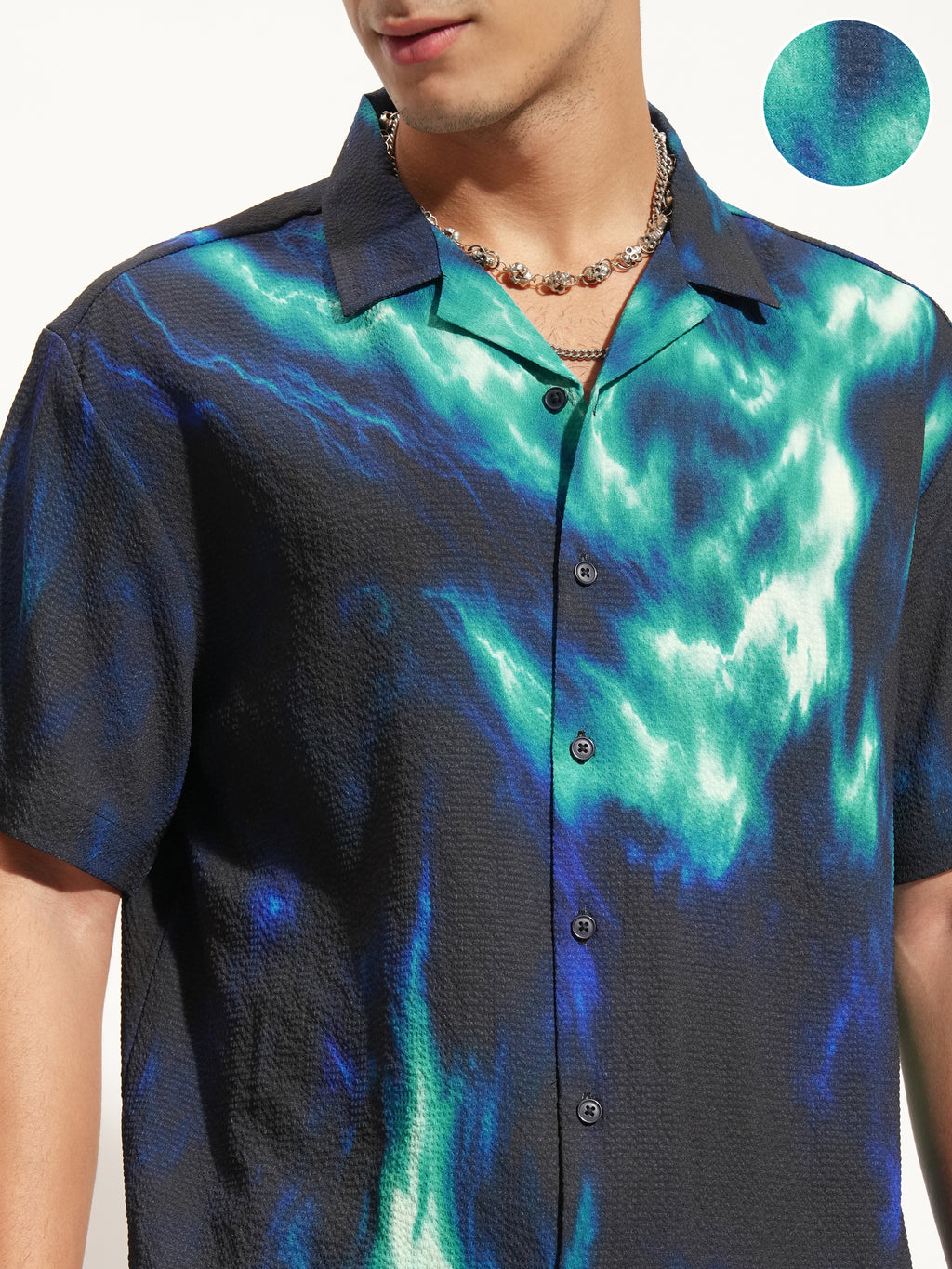 Highlander Men Multi Printed Relaxed Fit Casual Shirt - Multi - Image 5
