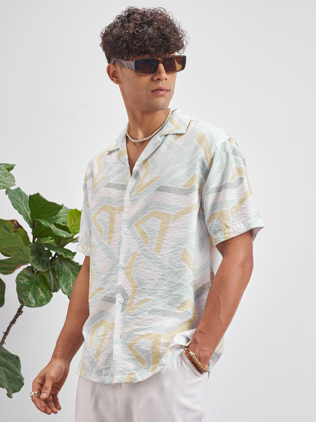Highlander Men Multi Printed Relaxed Fit Casual Shirt - Multi - Image 4