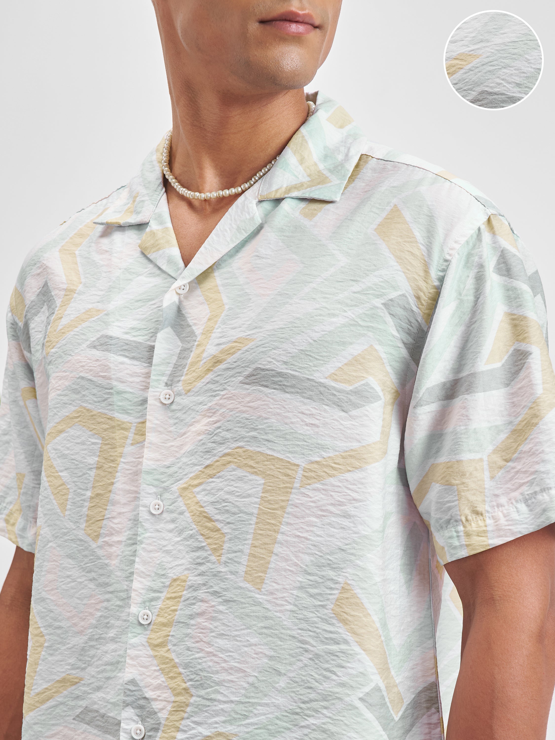 Highlander Men Multi Printed Relaxed Fit Casual Shirt - Multi - Image 5
