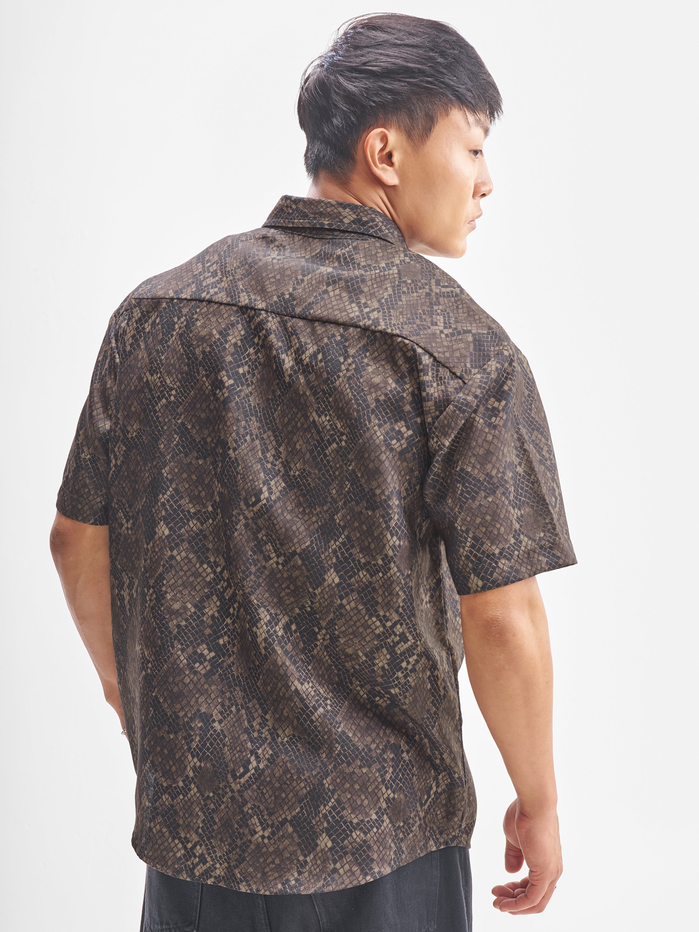 Highlander Men Multi Printed Relaxed Fit Casual Shirt - Multi - Image 3