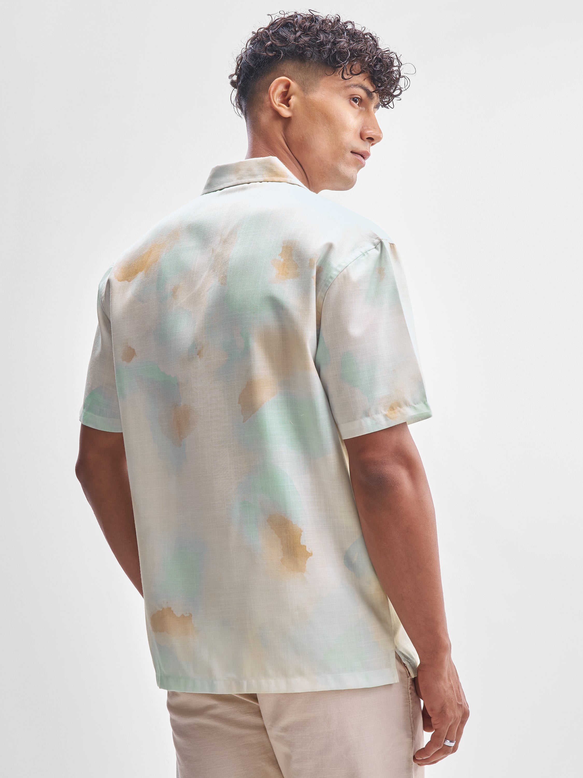 Highlander Men Multi Printed Relaxed Fit Casual Shirt - Multi - Image 3