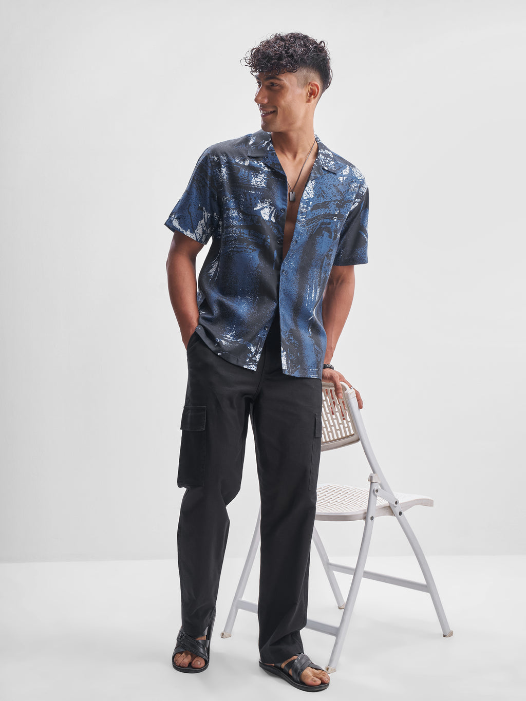 Highlander Men Multi Printed Relaxed Fit Casual Shirt - Multi - Image 2