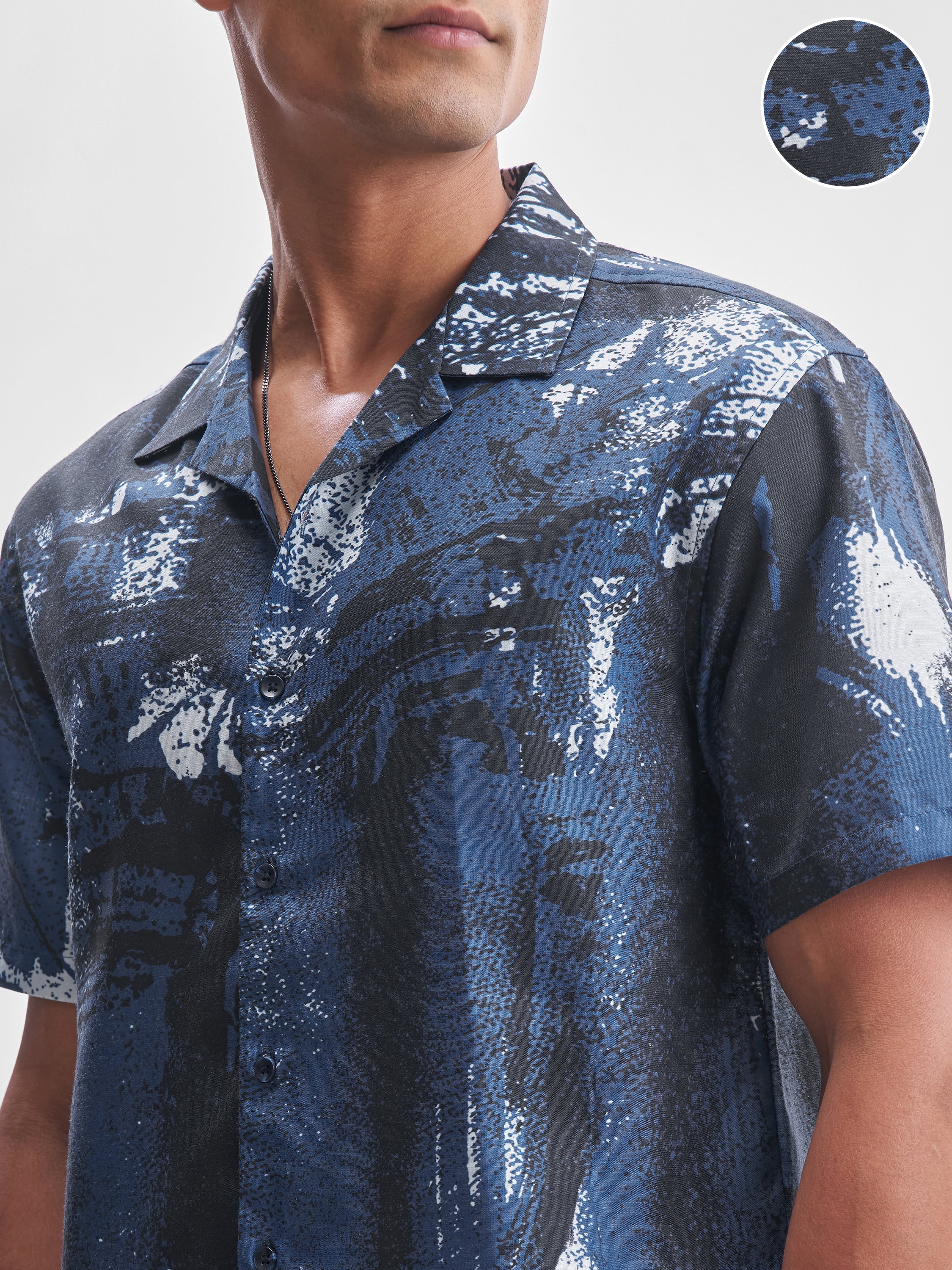 Highlander Men Multi Printed Relaxed Fit Casual Shirt - Multi - Image 5