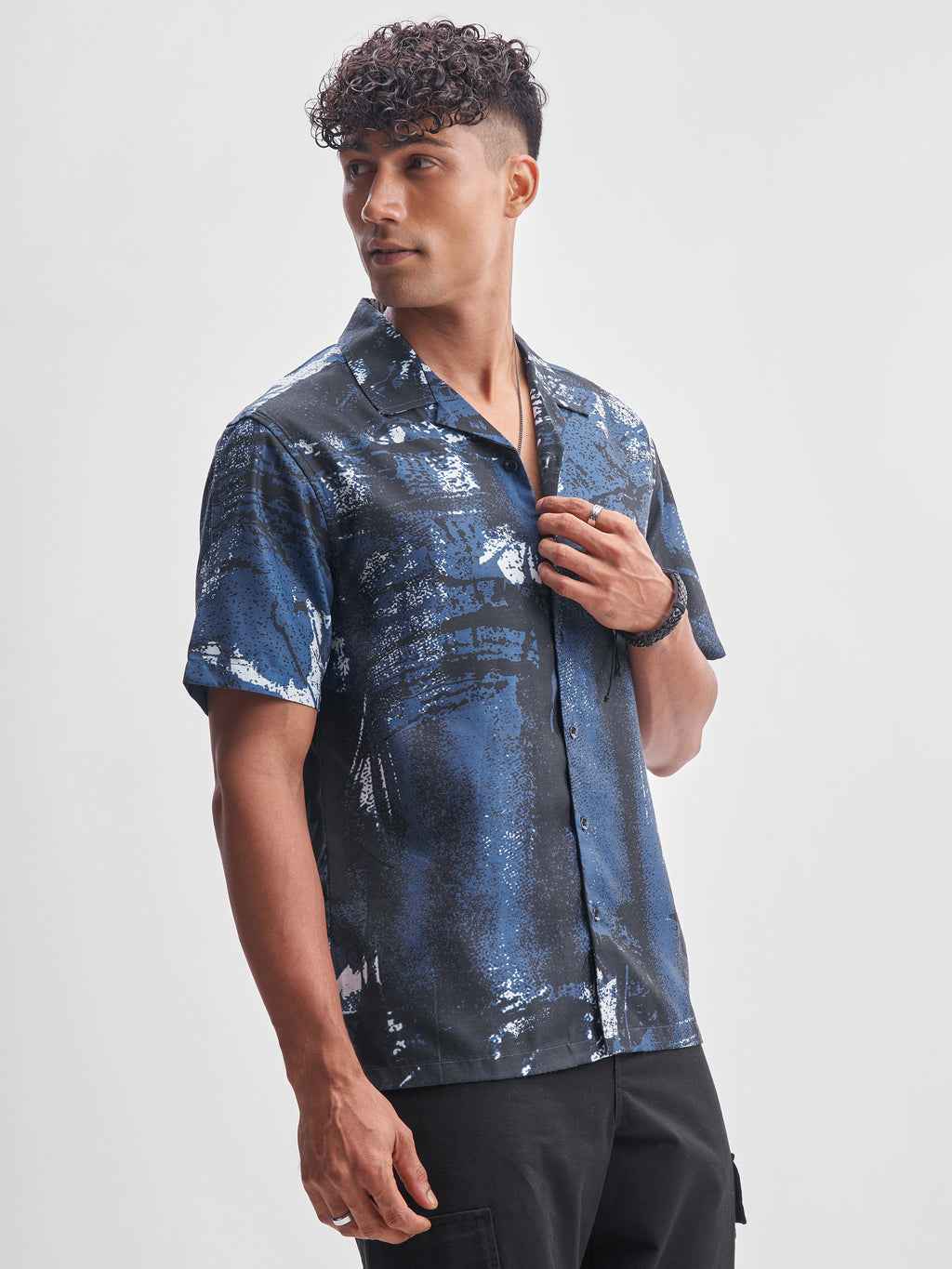 Highlander Men Multi Printed Relaxed Fit Casual Shirt - Multi - Image 6