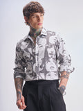 Highlander Men Multi Printed Slim Fit Casual Shirt - Multi - Image 1