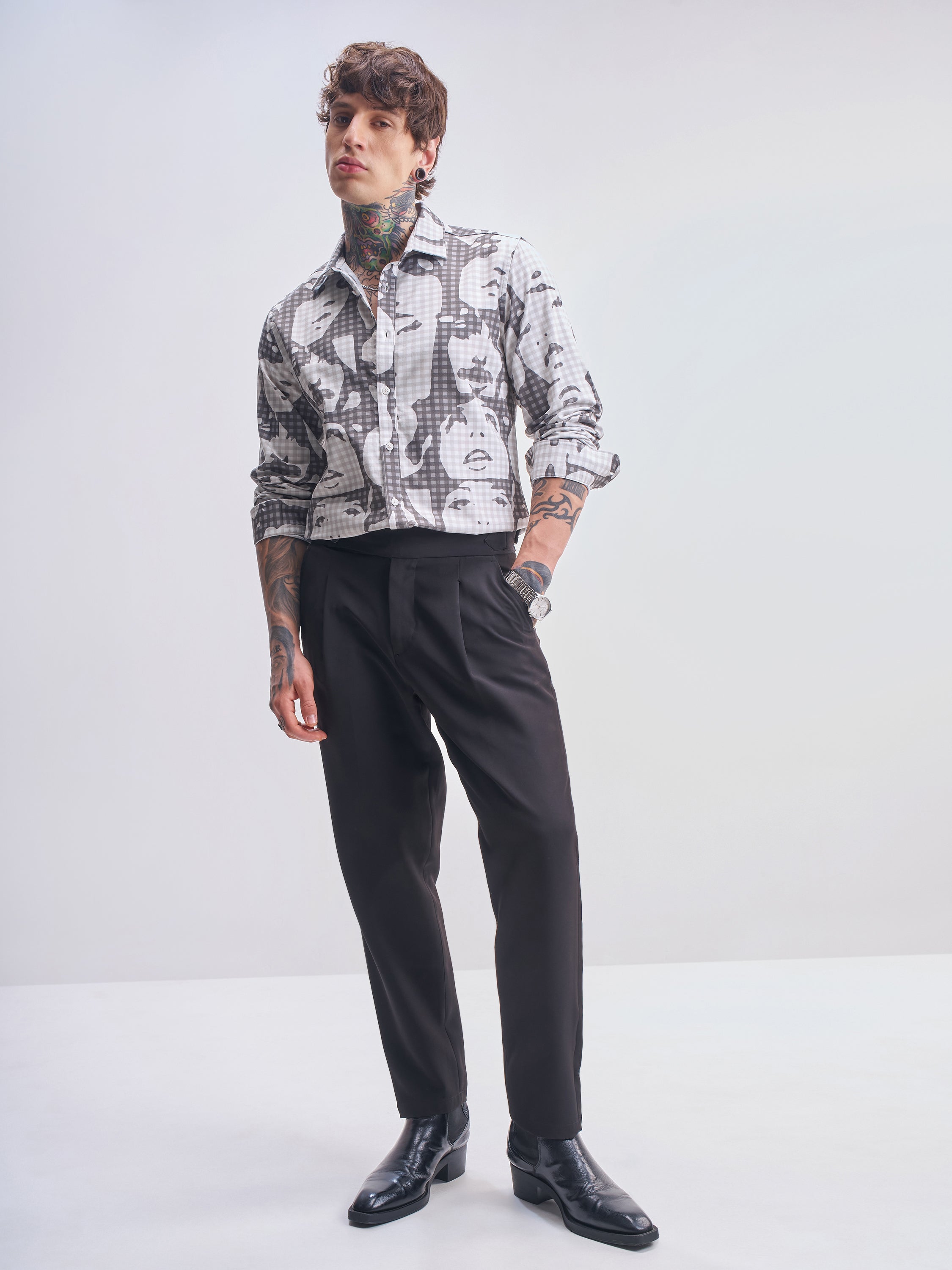 Highlander Men Multi Printed Slim Fit Casual Shirt - Multi - Image 2