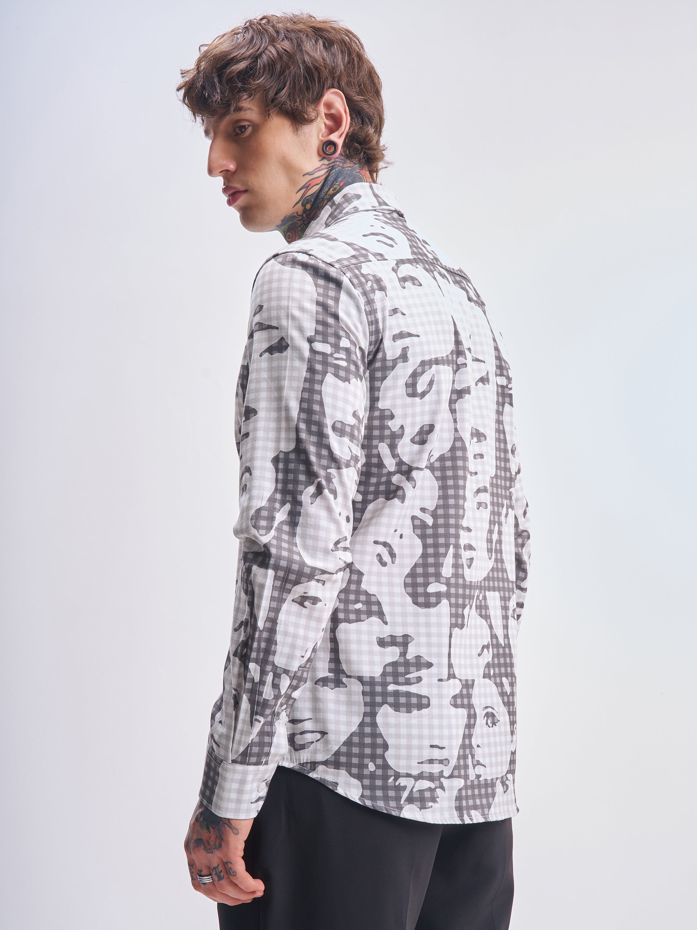 Highlander Men Multi Printed Slim Fit Casual Shirt - Multi - Image 3
