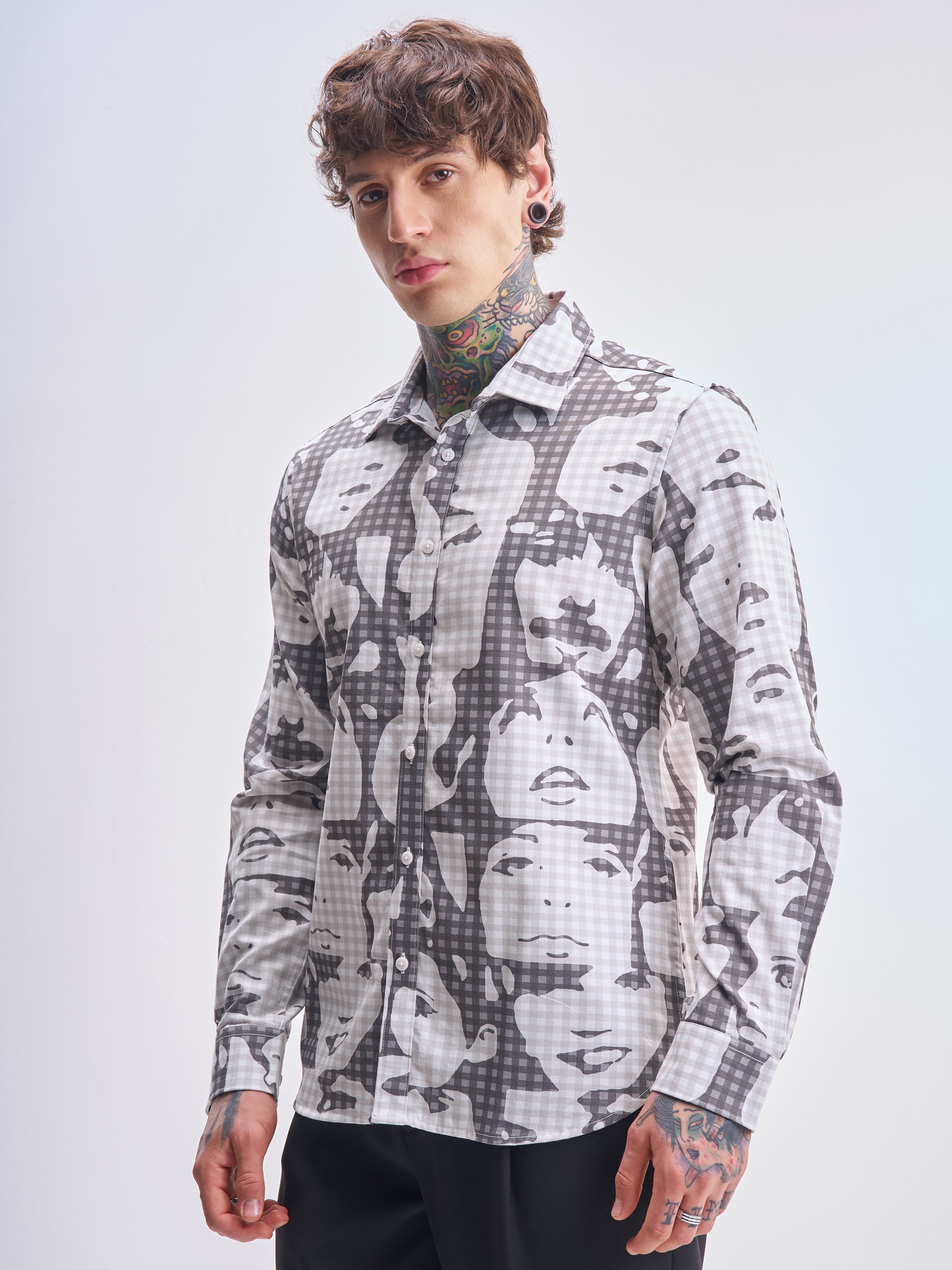 Highlander Men Multi Printed Slim Fit Casual Shirt - Multi - Image 4