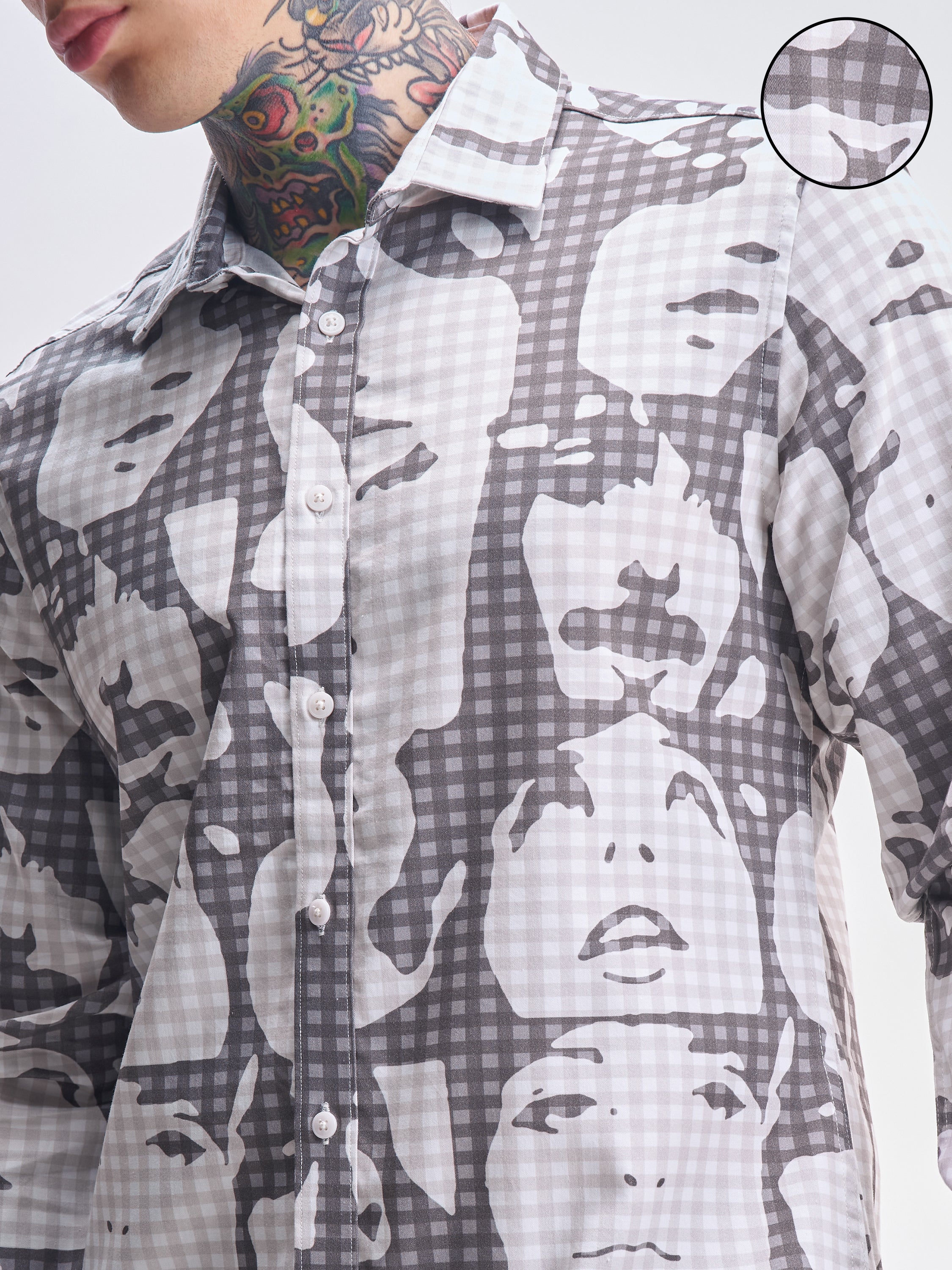 Highlander Men Multi Printed Slim Fit Casual Shirt - Multi - Image 5