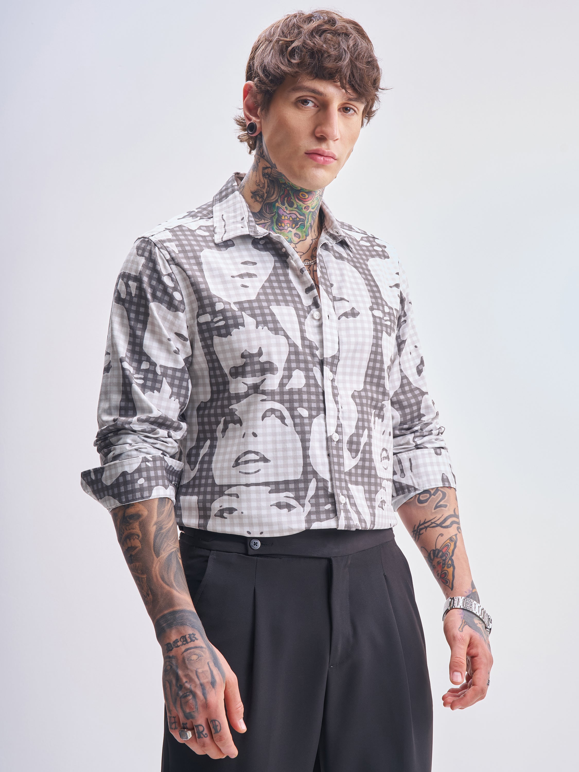 Highlander Men Multi Printed Slim Fit Casual Shirt - Multi - Image 6
