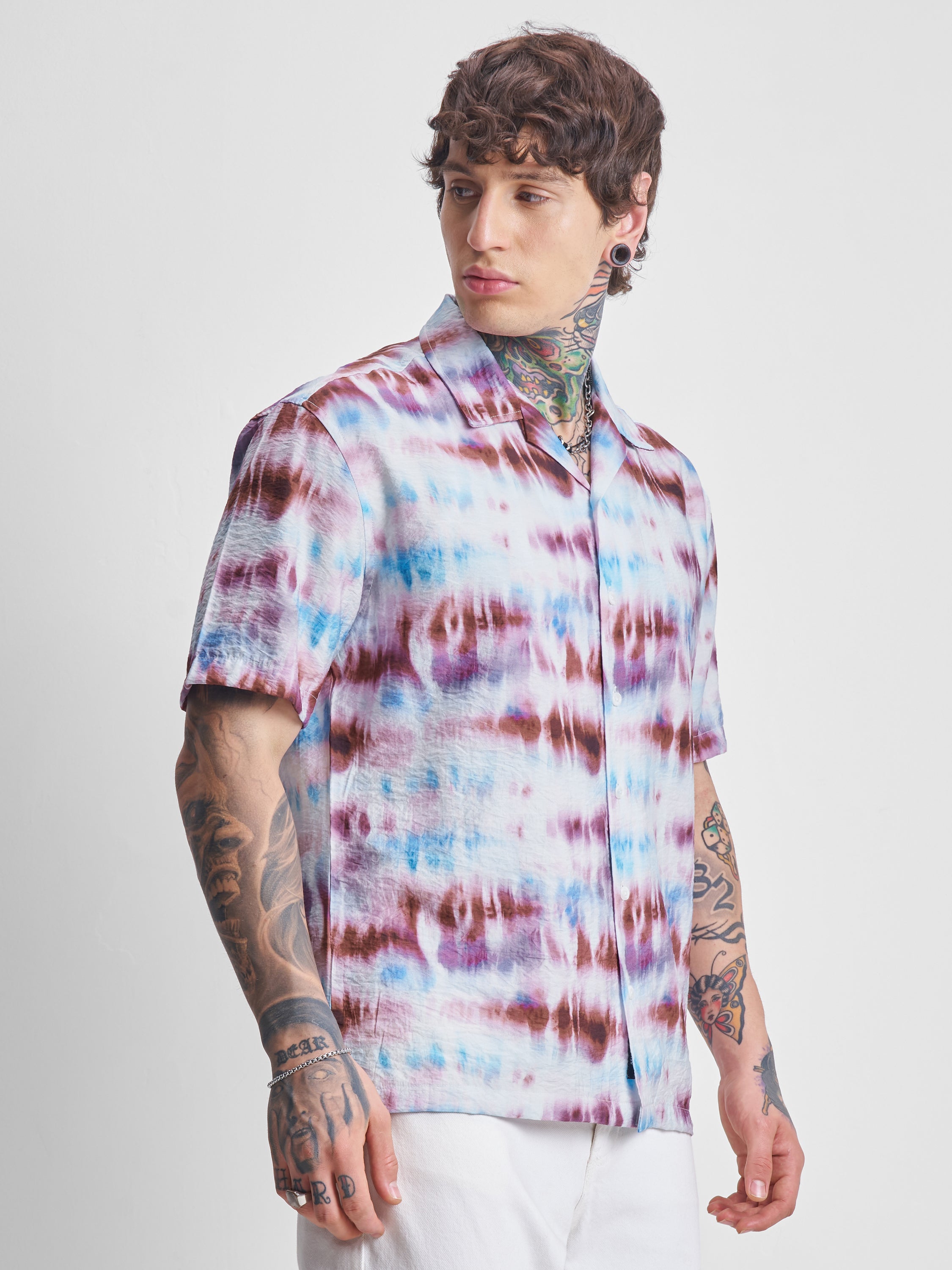 Highlander Men Multi Printed Relaxed Fit Casual Shirt - Multi - Image 6
