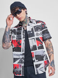 Highlander Men Multi Printed Relaxed Fit Casual Shirt - Multi - Image 1
