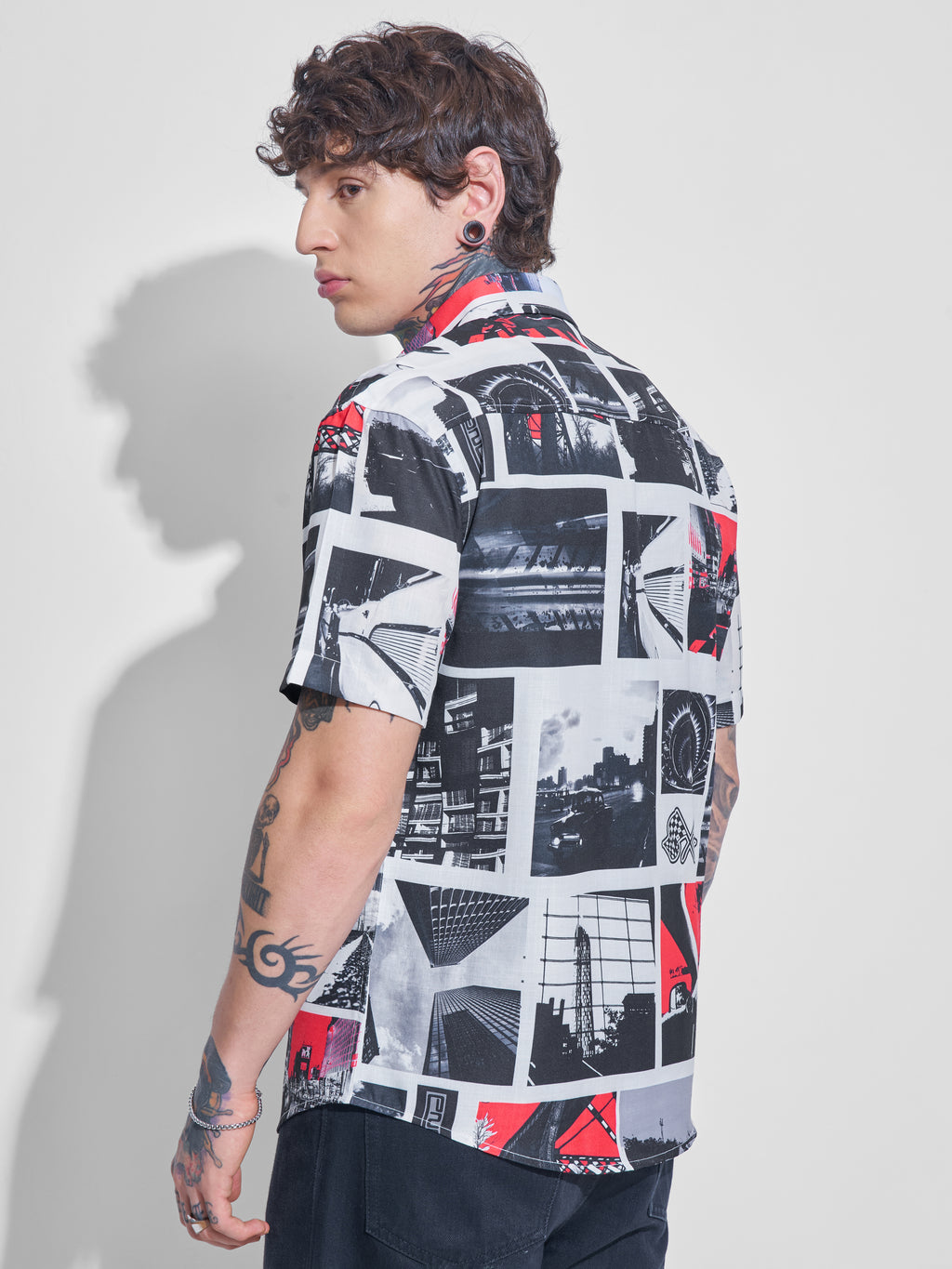 Highlander Men Multi Printed Relaxed Fit Casual Shirt - Multi - Image 3