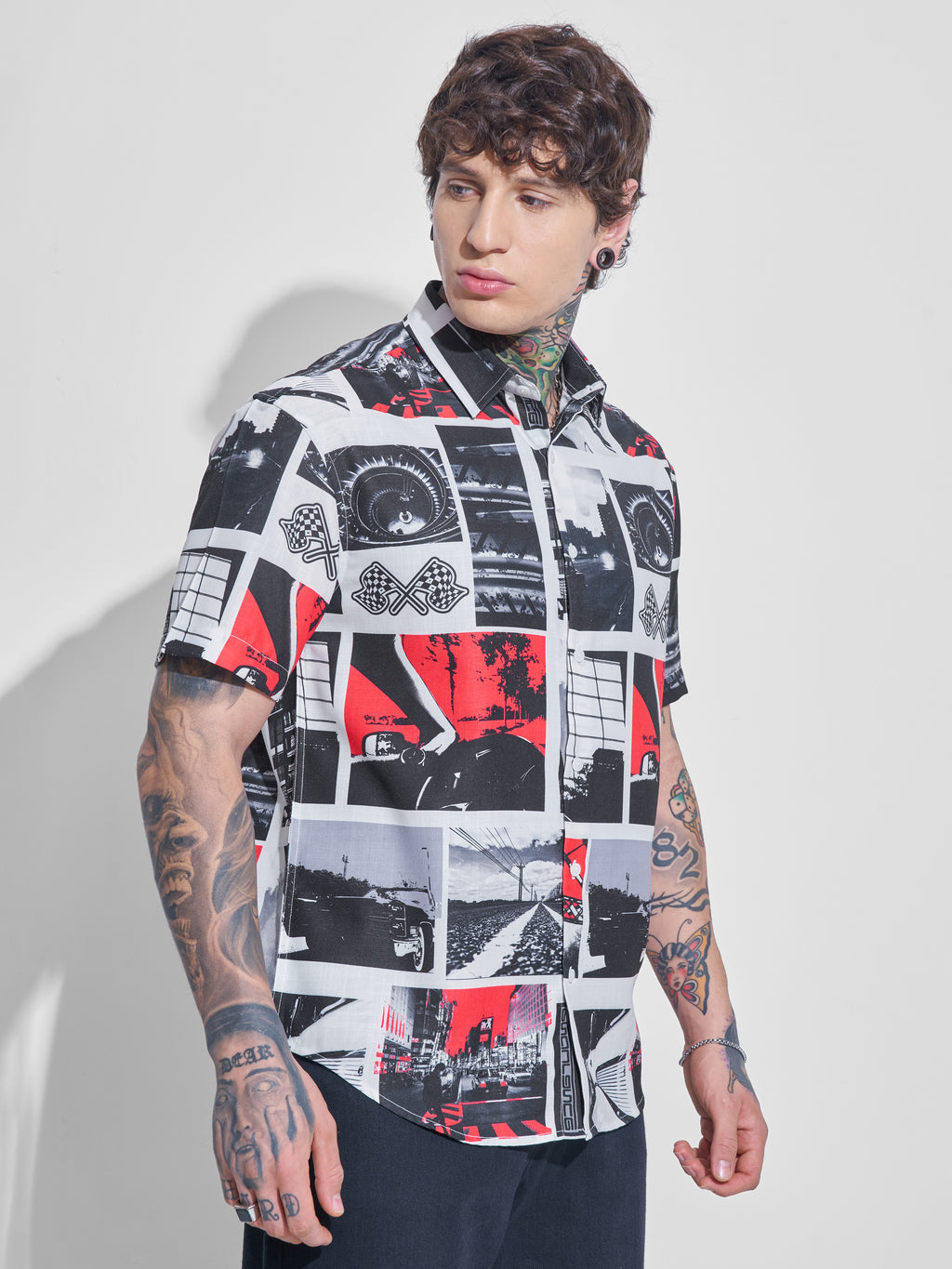 Highlander Men Multi Printed Relaxed Fit Casual Shirt - Multi - Image 6