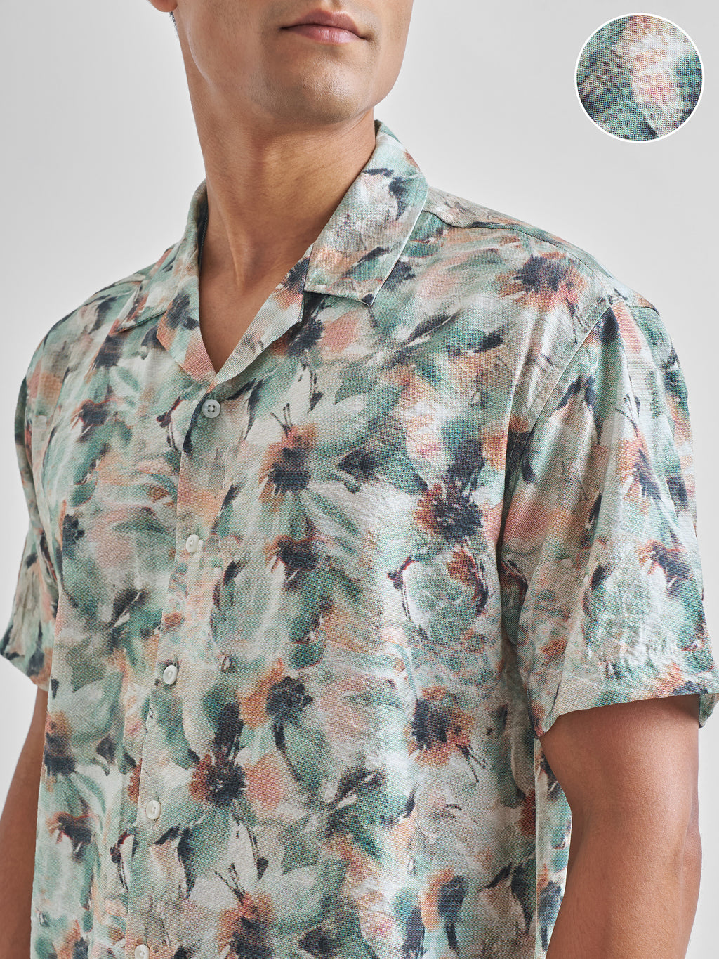 Highlander Men Multi Printed Relaxed Fit Casual Shirt - Multi - Image 5