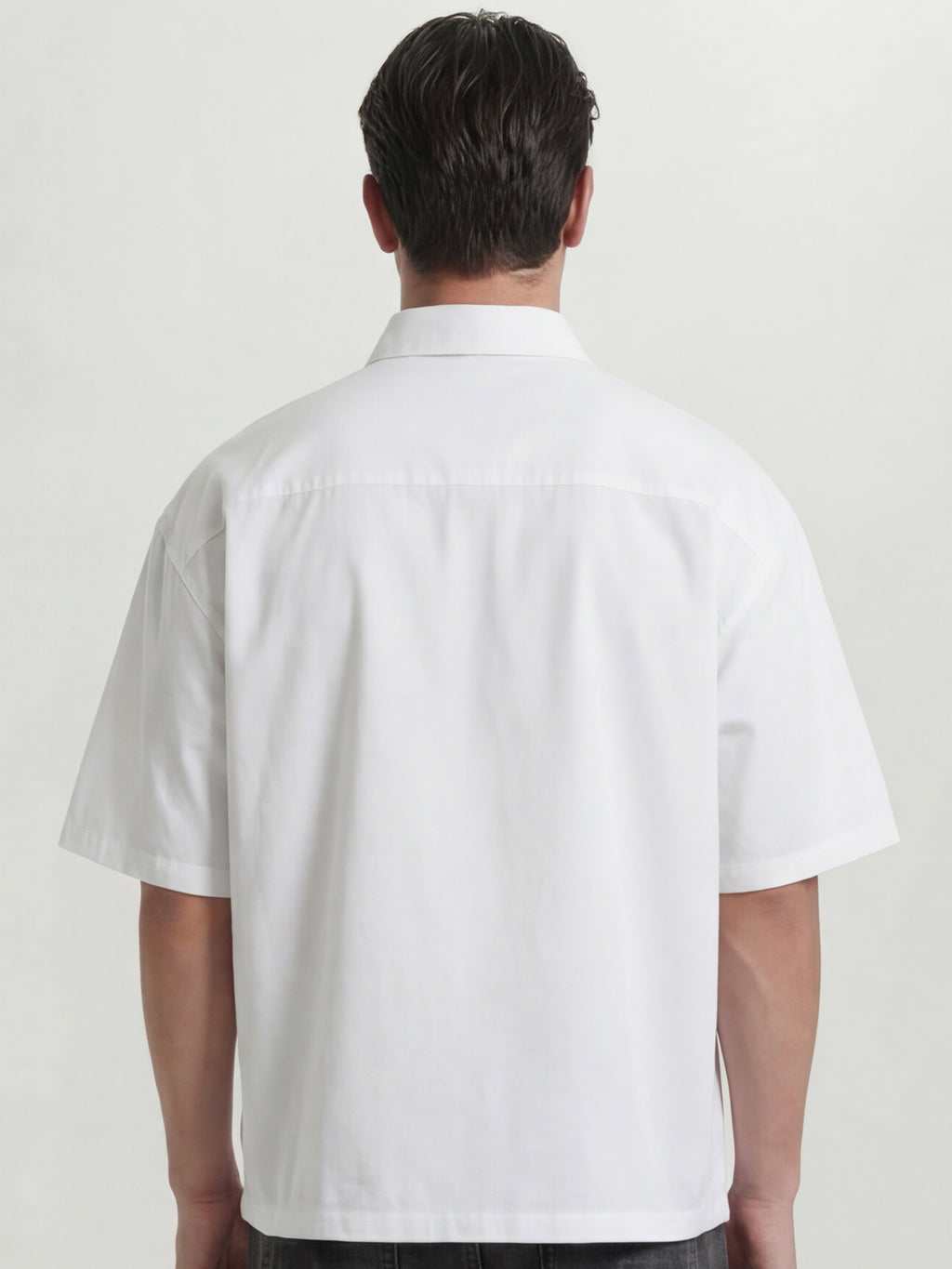 Highlander Men White Printed Boxy Fit Casual Shirt - White - Image 3