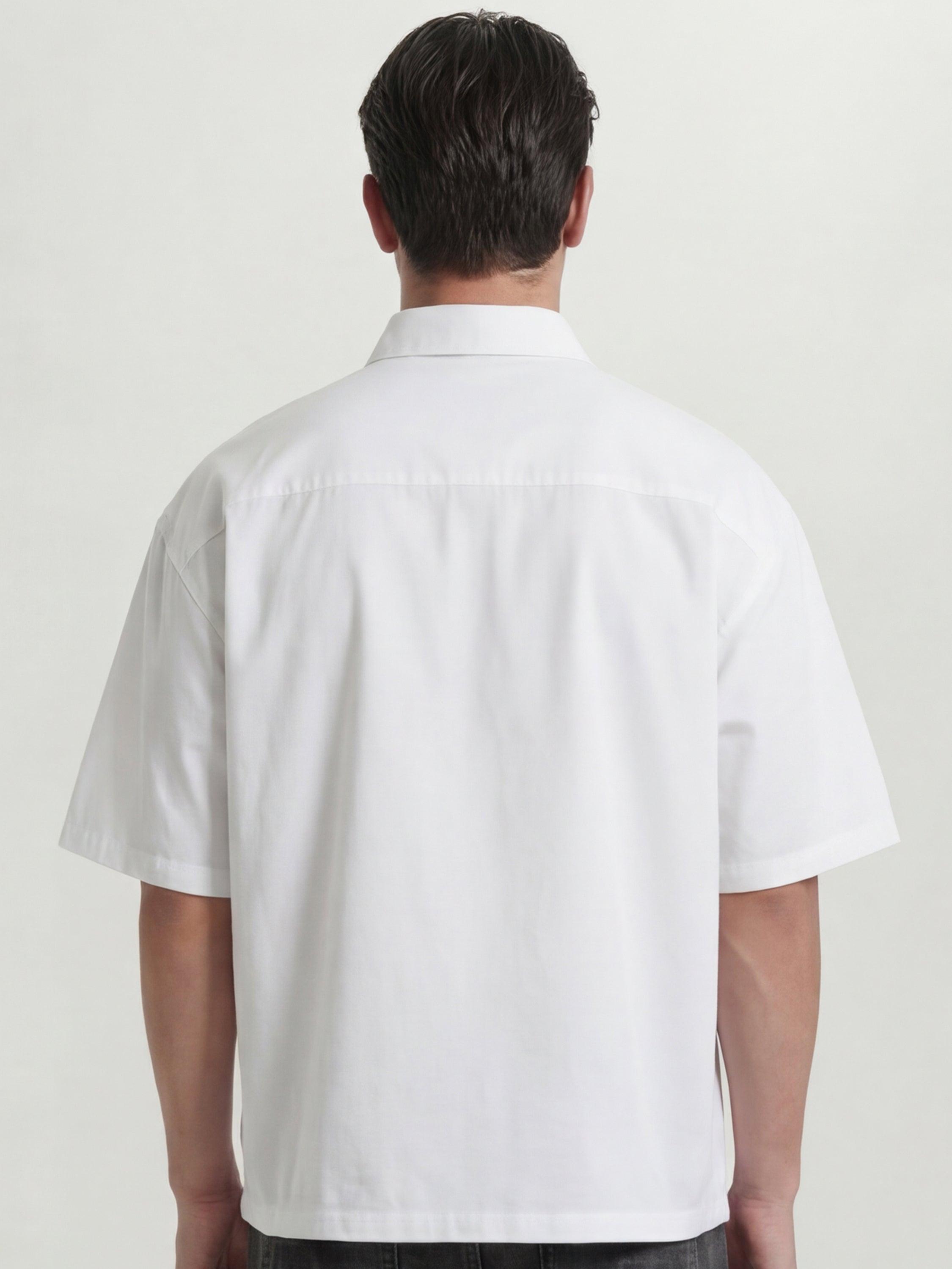 Highlander Men White Printed Boxy Fit Casual Shirt - White - Image 3