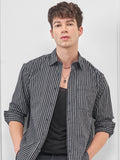 Highlander Men Black Checked Relaxed Fit Casual Shirt - Black - Image 1