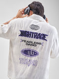 Highlander Men White Embroidered Relaxed Fit Casual Shirt - White - Image 1