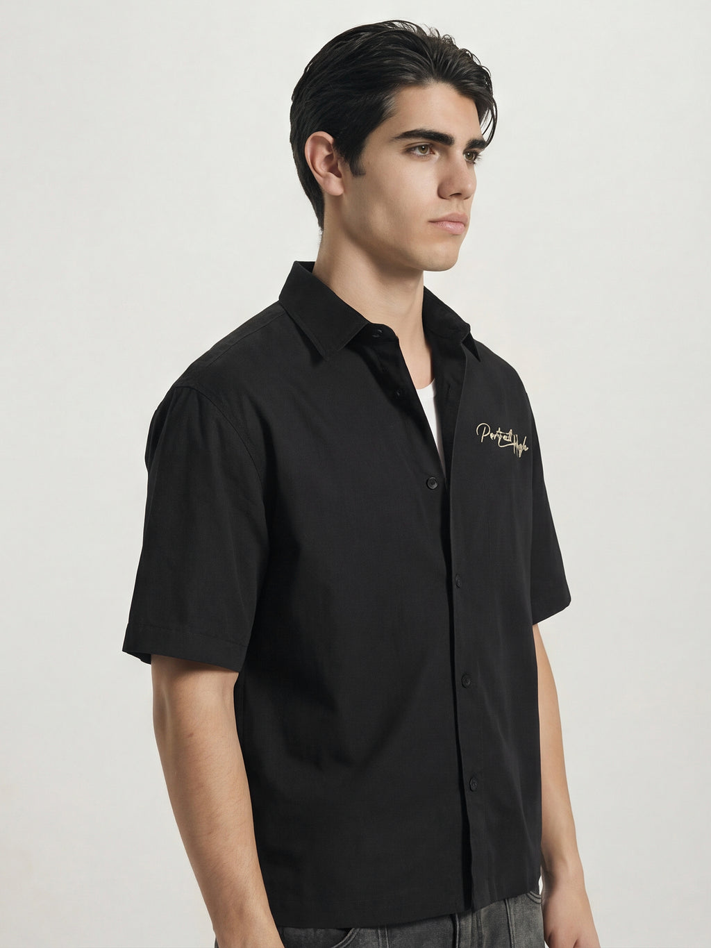 Highlander Men Black Printed Boxy Fit Casual Shirt - Black - Image 6