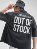 Highlander Men Black Printed Boxy Fit Casual shirt - Black - Image 1