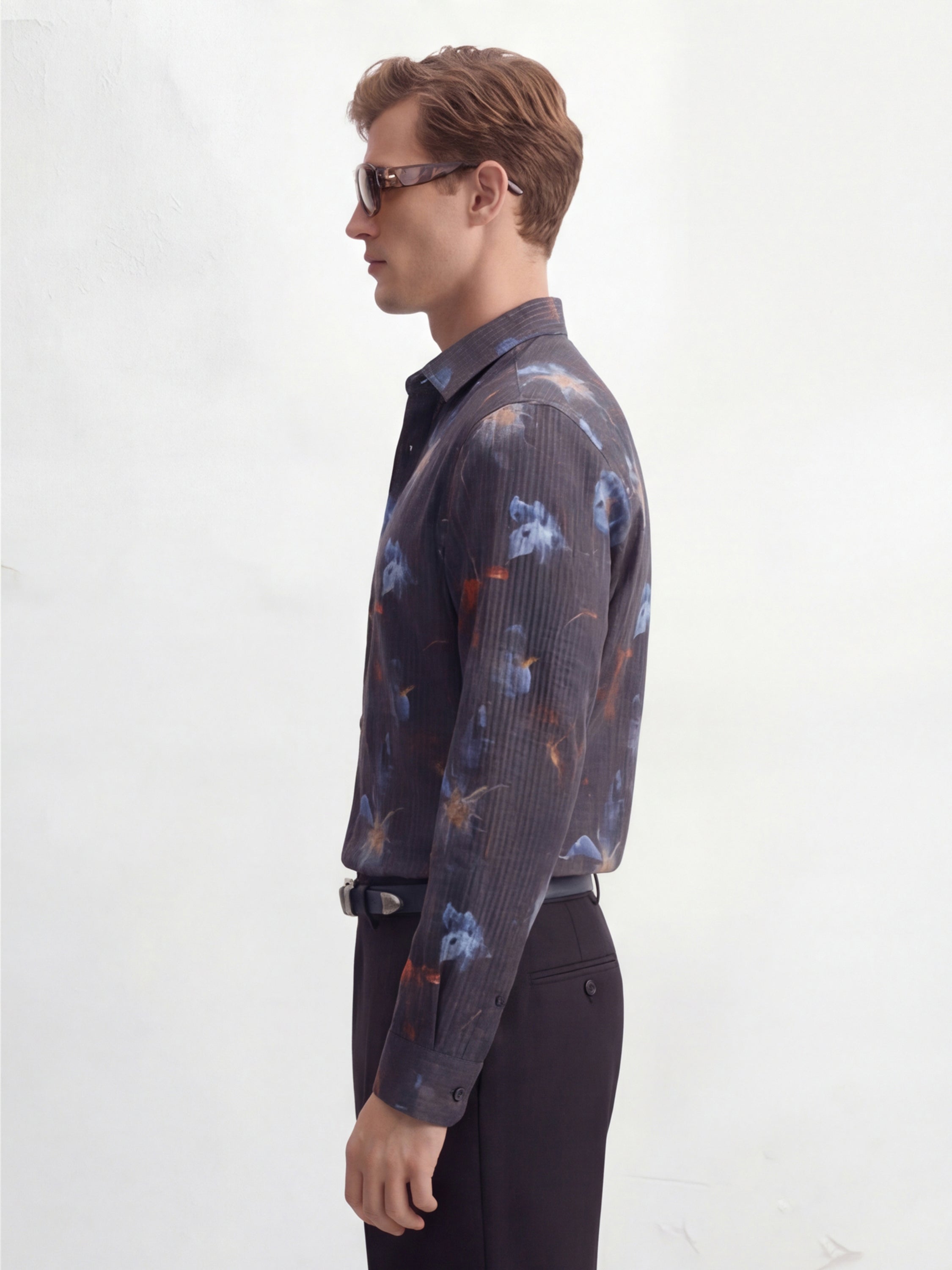 Highlander Men Multi Printed Slim Fit Casual Shirt - Multi - Image 4
