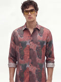 Highlander Men Multi Printed Slim Fit Casual Shirt - Multi - Image 1