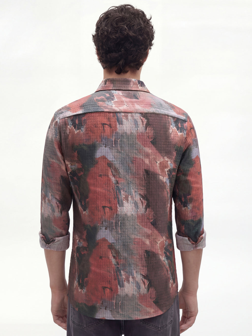 Highlander Men Multi Printed Slim Fit Casual Shirt - Multi - Image 3