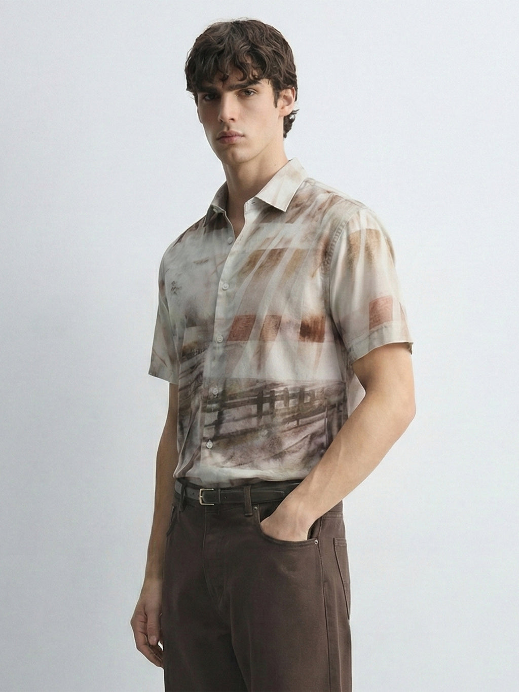 Highlander Men Multi Printed Regular Fit Casual Shirt - Multi - Image 4
