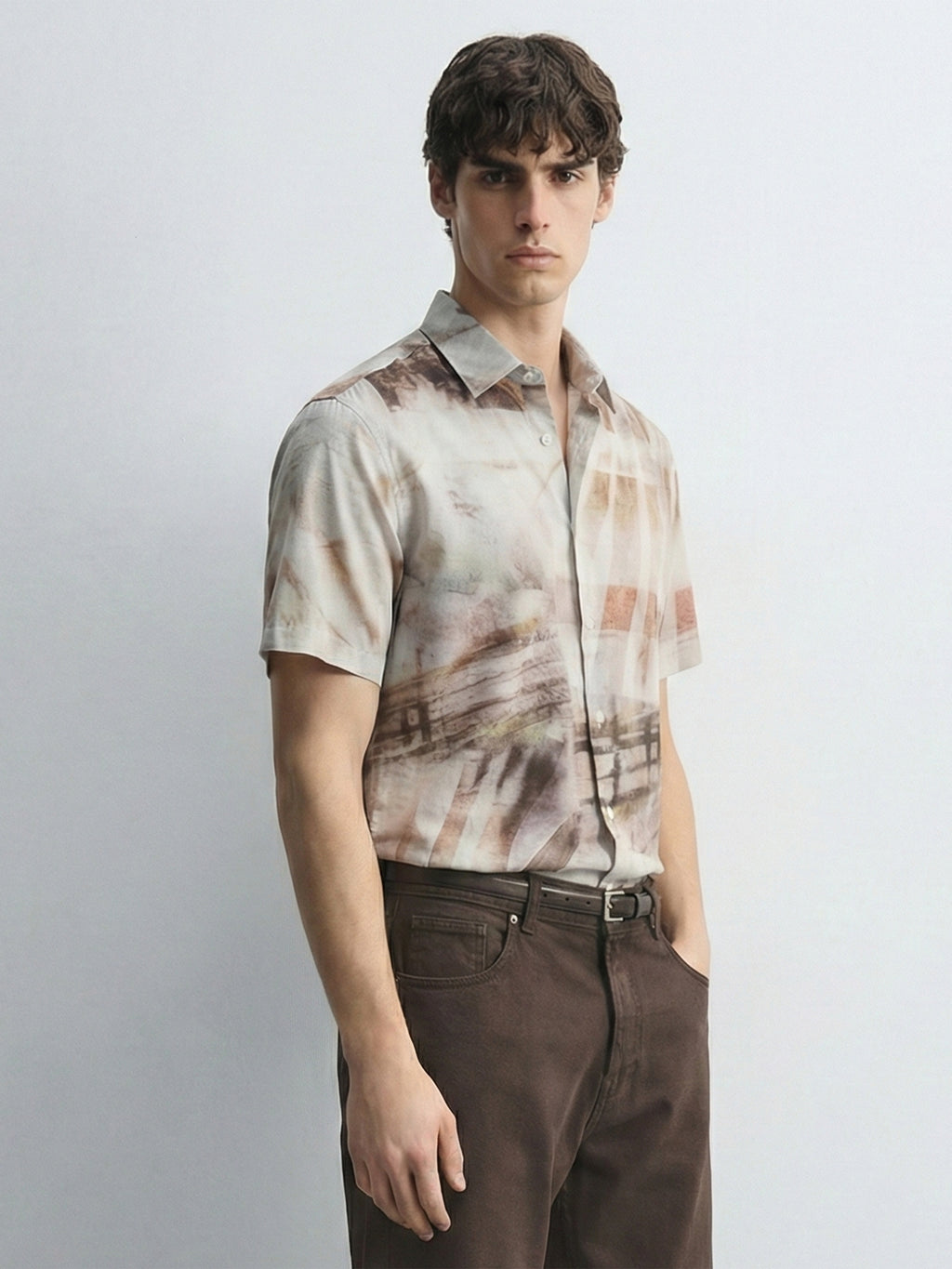 Highlander Men Multi Printed Regular Fit Casual Shirt - Multi - Image 5