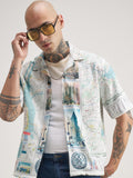 Highlander Men Multi Printed Relaxed Fit Casual Shirt - Multi - Image 1