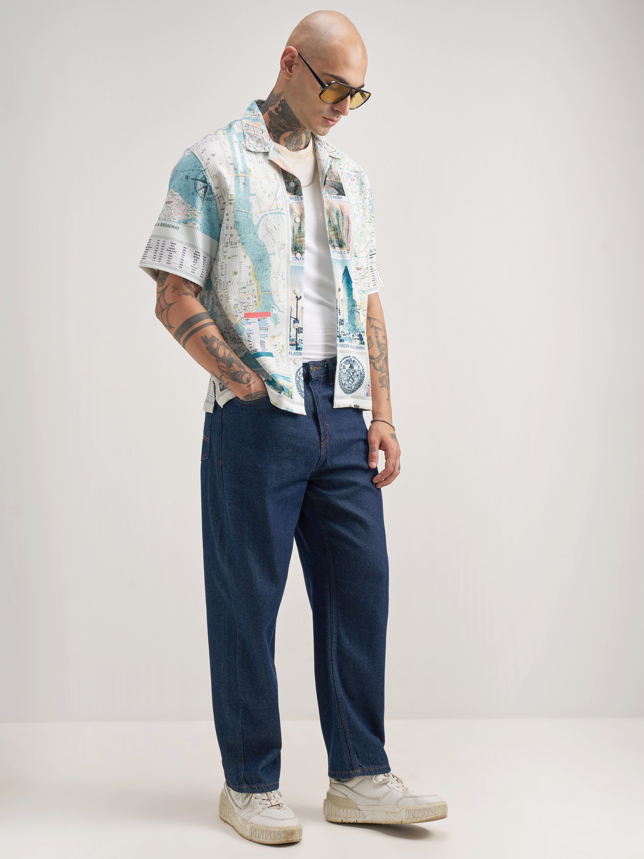 Highlander Men Multi Printed Relaxed Fit Casual Shirt - Multi - Image 2