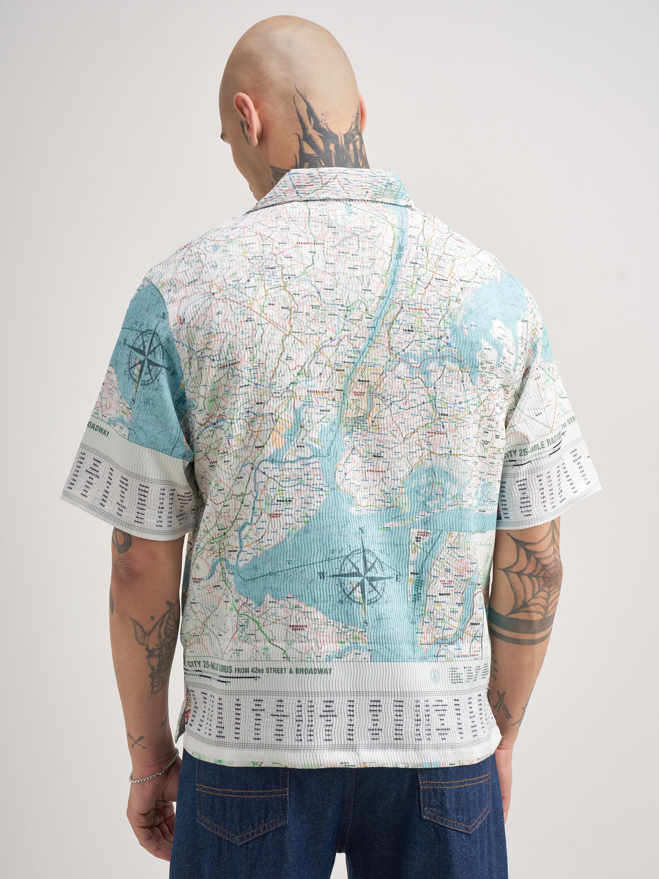Highlander Men Multi Printed Relaxed Fit Casual Shirt - Multi - Image 3