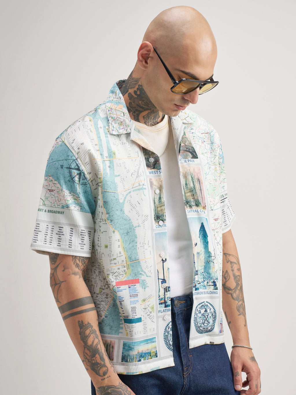 Highlander Men Multi Printed Relaxed Fit Casual Shirt - Multi - Image 6