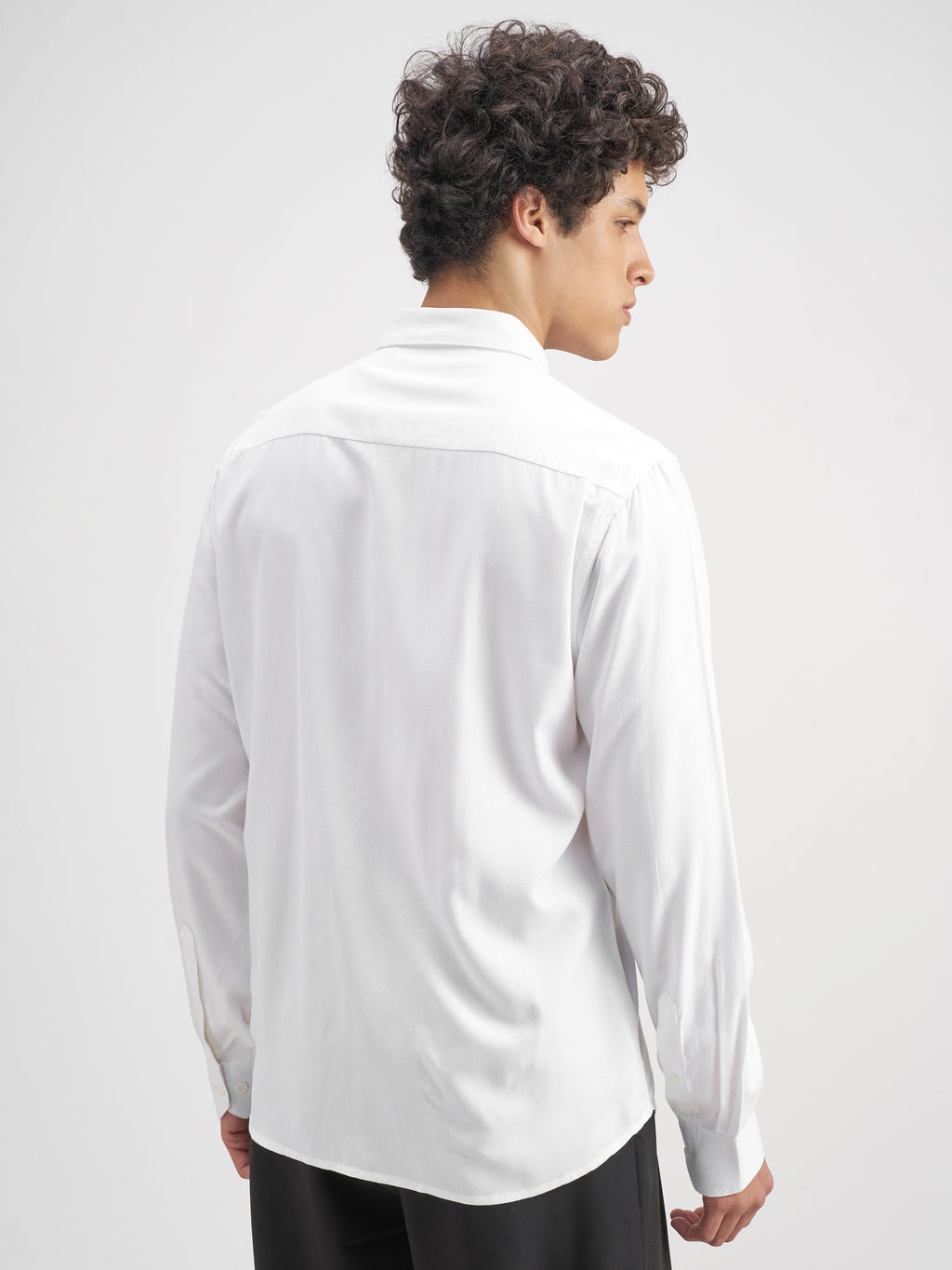 Highlander Men White Printed Regular Fit Casual Shirt - White - Image 3