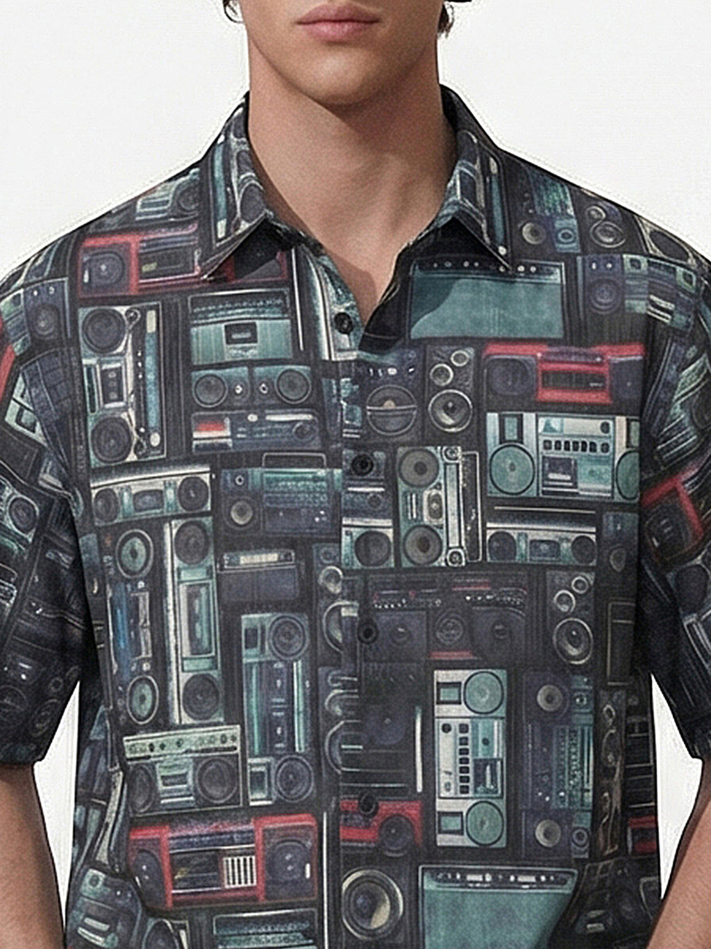 Highlander Men Multi Printed Boxy Fit Casual Shirt - Multi - Image 6