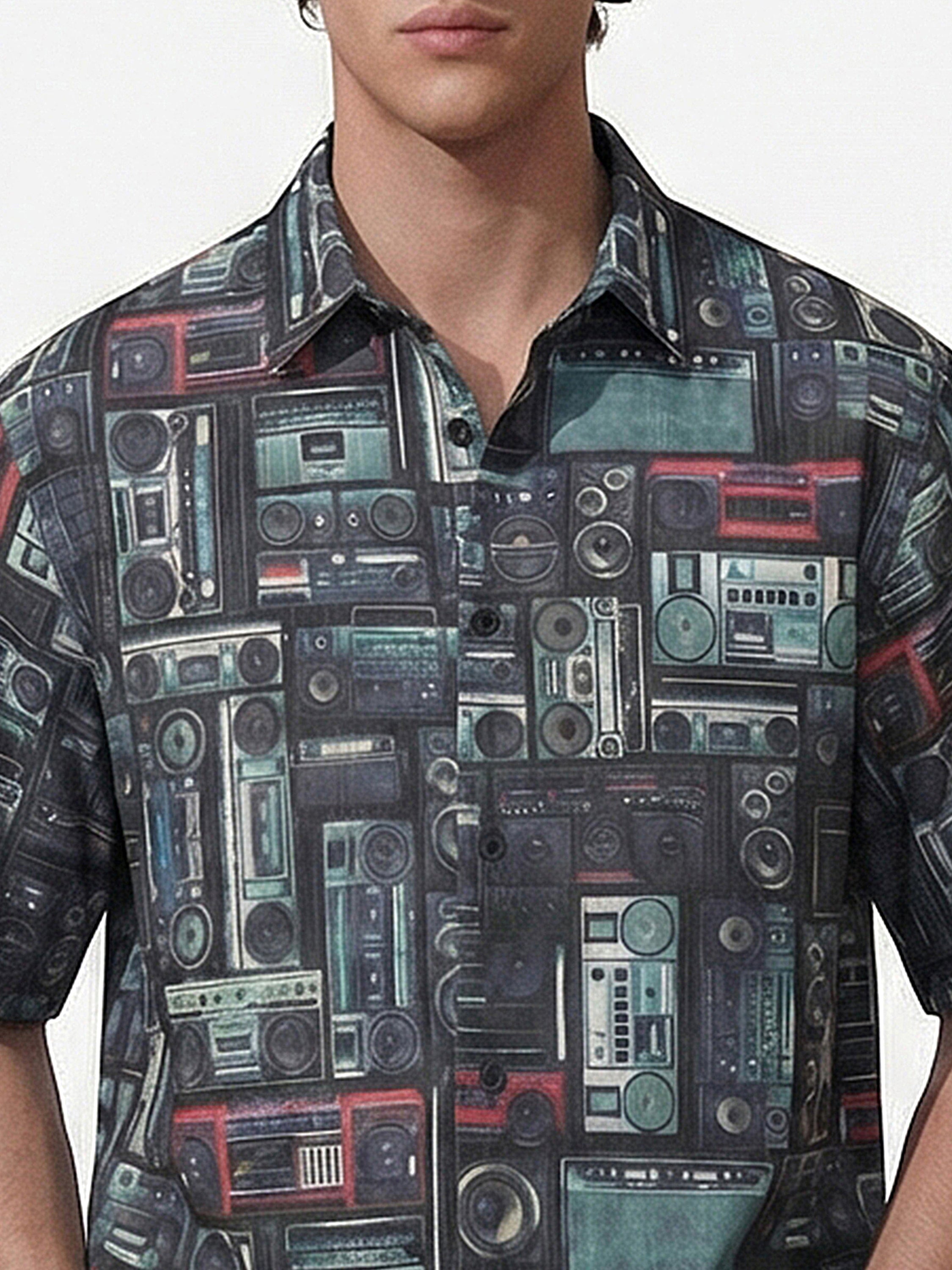 Highlander Men Multi Printed Boxy Fit Casual Shirt - Multi - Image 6