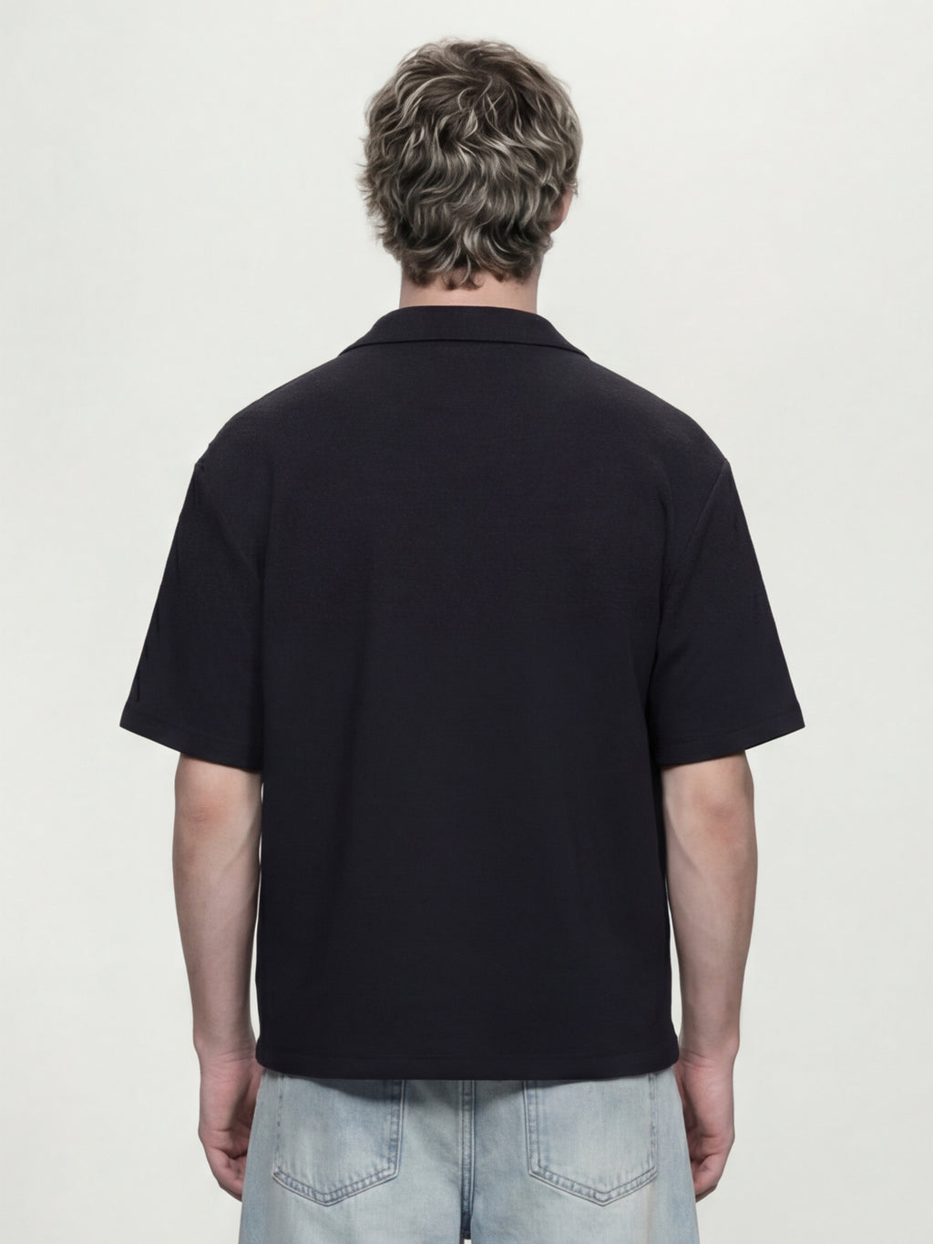 Highlander Men Black Solid Boxy Fit Casual Shirt - Black - Image 3