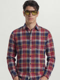 Highlander Men Multi Checked Slim Fit Casual Shirt - Multi - Image 1